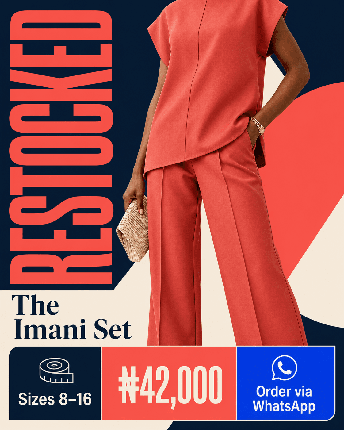 Restock template preview